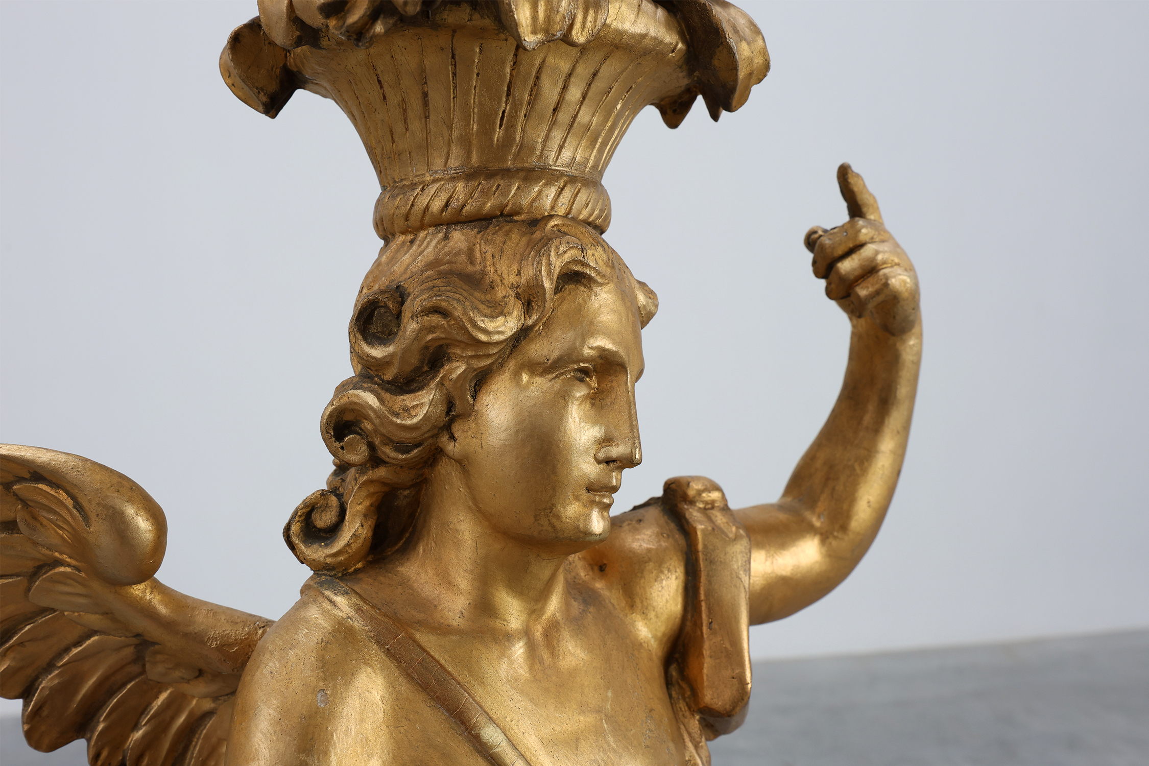 Louis XVI Gilt oak Angel Figure part of a altar, Early 18th Centurythumbnail